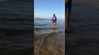 Surfcasting a mimizan dorade royale [upl. by Elpmet]