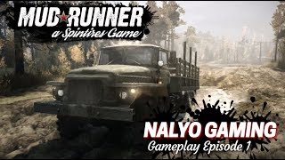 MudRunner A Spintires Game PS4 Gameplay First Look Spintires MudRunner [upl. by Ries]