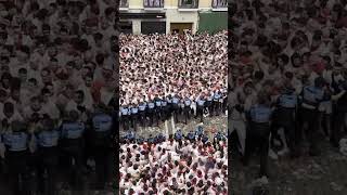 San Fermin festival begins in Pamplona northern Spain [upl. by Octavius]