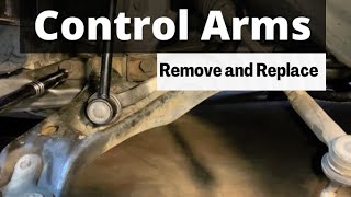 How to Replace Lower Control Arms on Toyota Sienna 2000 Step by step [upl. by Eiramanitsirhc]