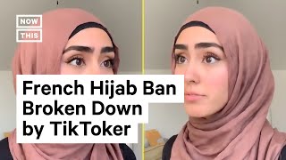 TikToker Calls Out Hijab Ban in France [upl. by Fulks634]