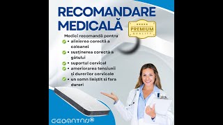 Perna Ortopedica Spuma Memorie Suport Ergonomic Alinierea Cervicala Material Hipoalergenic [upl. by Anselm]