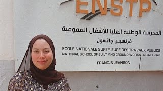 المدرسة الوطنية العليا للاشغال العمومية ENSTPkouba📌📎🖋️👷👩‍🎓 [upl. by Htor969]