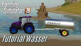 LS19 Wasser Tutorial  für Einsteiger [upl. by Ahsiugal]