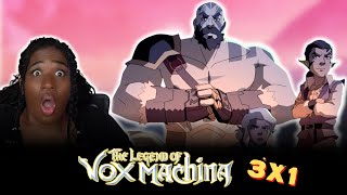 Antiheroes are Back  The Legend of Vox Machina 3x1 Reaction [upl. by Slohcin]