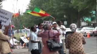 Celebrating Melese Zenawis Death part 1 [upl. by Conall]