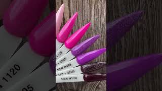 Brokatowe multidrobinka shimer Pudry Tytanowe Manicure Tytanowy NSN New Style of Nails nails [upl. by Neeleuqcaj]