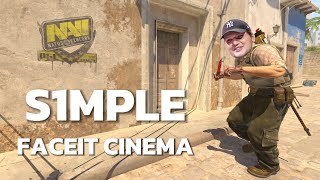 S1MPLE POV  NAVI DYNASTY vs JL amp w0nderful  FACEIT Masterclass  CS2 Pro Gameplay [upl. by Eckblad]