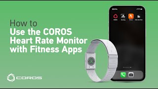 How to Use the COROS Heart Rate Monitor with Fitness Apps [upl. by Hamid901]