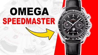 OMEGA Speedmaster Moonphase 4425mm 30433445201001 Unboxing [upl. by Venterea750]