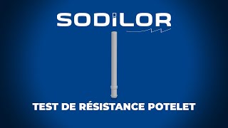 SODILOR  Test de résistance potelet à mémoire de forme [upl. by Nahshu305]