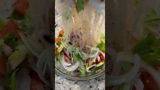 Thai seafood salad thaifood [upl. by Ratcliff560]