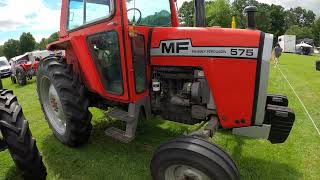 1980 Massey Ferguson 575 39 Litre 4Cyl Diesel Tractor 66 HP [upl. by Refinne]