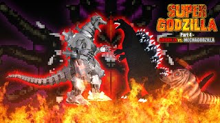 AsylusGoji91 Studios Super Godzilla The Movie  Part 4 [upl. by Ellenwahs]