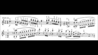 SilvaPaganini Caprice Op 1 No 24 for Cello with Sheet Music [upl. by Eirhtug]