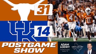 Texas Wins Against Kentucky  Texas Longhorns Postgame Show [upl. by Oterol]