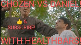 Daniel VS Chozen Final Round With HealthBars  Cobra Kai S3E5 quotMiyagi Doquot 2021 [upl. by Florie]