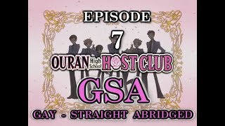 Ouran High School Host Club Abridged GSA  Episode 7  FREE Tickets to the Gunshow [upl. by Idorb]