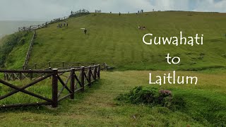 Guwahati to Laitlum  Meghalaya Ride  Moto Vlog  Northeast India  SjCam  Grand Canyon Laitlum [upl. by Odeen338]