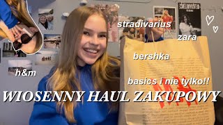 WIOSENNY HAUL ZAKUPOWY  ubrania wiosnalato🛍️ try on [upl. by Weingarten]