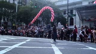 Pulaski Day ParadeNYC2011Fort Hamilton Marching BandNYCParadelife [upl. by Butterworth]