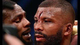 Badou Jack suffers horror head i njury during Marcus Browne defeat [upl. by Landre439]