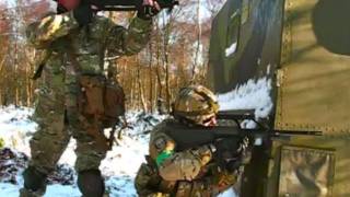 Airsoft War L96 Sniper M16 G36 JG AUG The Fort Scotland [upl. by Atnom659]