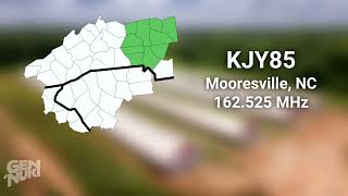 NOAA Weather Radio KJY85 Mooresville NC 162525 MHz  Full Broadcast Cycle 162024 [upl. by Neiluj925]