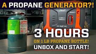 PROPANE Generator  Unbox and Start [upl. by Beaulieu318]