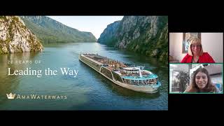 Travel Webcast – AmaWaterways Points of Distinction [upl. by Pinto139]