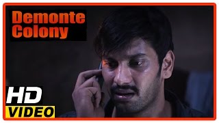 Demonte Colony Tamil Movie Scenes  Arulnithi and friends trapped their house [upl. by Victorie786]