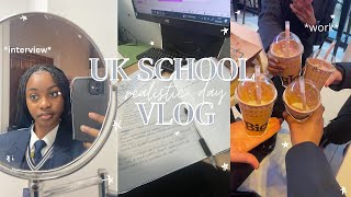 UK school vlog year 11 GRWM life update [upl. by Akiehsat]