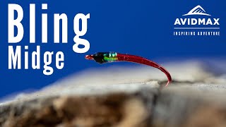 How to tie the Bling Midge  AvidMax Fly Tying Tuesday Tutorials [upl. by Burkhardt861]