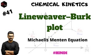 Lineweaver Burk Plot Michaelis Menten Equation  Enzyme Catalysis  Chemical Kinetics [upl. by Mulvihill]