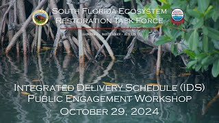 October 29 2024  Integrated Delivery Schedule IDS Public Engagement Workshop [upl. by Hegarty]