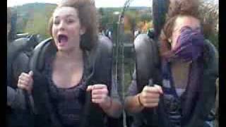 ME AND CHRISTINA ON SAW RIDE [upl. by Suirtimed]