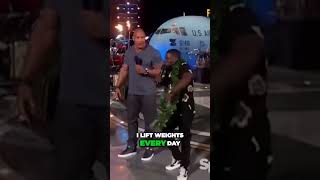 Kevin Harts Hilarious Impression of The Rock 🤣 [upl. by Nyrmak]