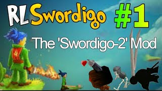 Playing the hardest Swordigo Mod  RLSwordigo 1  rlswordigo [upl. by Walczak]