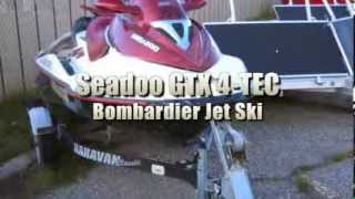 Seadoo Bombardier Jet Ski with Karavan Classic Trailer on GovLiquidationcom [upl. by Aicissej749]