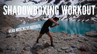 Shadowboxing Routine for Head Movement Follow Along Workout [upl. by Aeneg737]