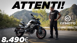 CF MOTO 800 NK ADVANCED QUELLO CHE NON VI DICONO [upl. by Icyaj]