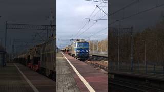 ET221207 Mija Z Eszelonem Zebrzydową train pociag trainspotting kolej [upl. by Eleumas]