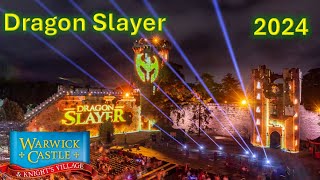 Dragon Slayer at Warwick Castle  show only full show in 4k [upl. by Esojnauj]