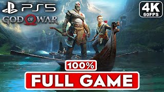 GOD OF WAR Gameplay Walkthrough Part 1 FULL GAME 4K 60FPS PS5  No Commentary [upl. by Carrissa]