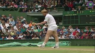 Boris Becker Jockstrap Lines Showing Through Shorts  Wimbledon 1992 [upl. by Calvert]