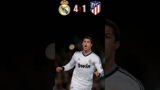 Real Madrid 🆚️ Atletico Madrid 41 Match Highlights  football shorts ronaldo cr7 youtube [upl. by Ula709]