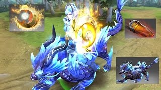 Dota 2 Luna Mix Set Immortal Golden MoonfallBlessings of Lucentyr [upl. by Bollay]