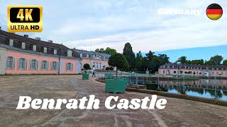 Benrath Castle Düsseldorf North Rhine Westphalia 🇩🇪 Germany Tour 2023 [upl. by Htebizile]