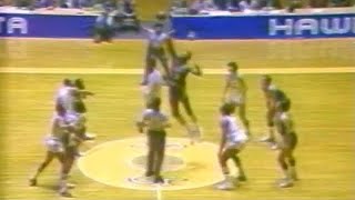 1972 Hawks vs Lakers Rare Full Game [upl. by Enneyehs]