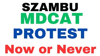 SZABMU MDCAT PROTEST DAY02 [upl. by Aicenet]